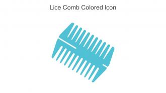 Lice Comb Colored Icon In Powerpoint Pptx Png And Editable Eps Format