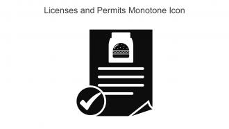 Licenses And Permits Monotone Icon In Powerpoint Pptx Png And Editable Eps Format