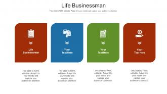 Life businessman ppt powerpoint presentation ideas design inspiration cpb