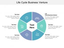 Life cycle business venture ppt powerpoint presentation ideas guidelines cpb