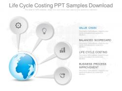 Life cycle costing ppt samples download