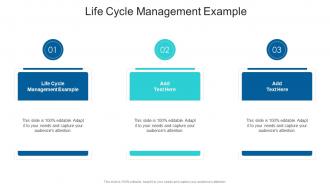 Life Cycle Management Example In Powerpoint And Google Slides Cpb