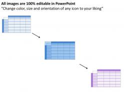 32728763 style hierarchy matrix 1 piece powerpoint template diagram graphic slide