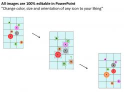45566616 style hierarchy matrix 1 piece powerpoint template diagram graphic slide
