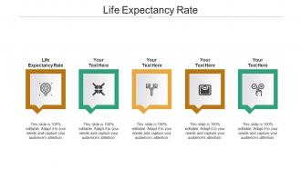 Life expectancy rate ppt powerpoint presentation styles inspiration cpb