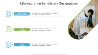 Life Insurance Beneficiary Designations In Powerpoint And Google Slides Cpb