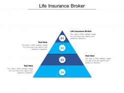 Life insurance broker ppt powerpoint presentation professional vector cpb