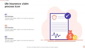Life Insurance Claim Process Icon
