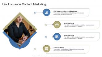 Life Insurance Content Marketing In Powerpoint And Google Slides Cpb