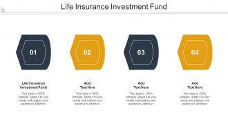 Life Insurance Investment Fund Ppt Powerpoint Presentation File Slides Cpb