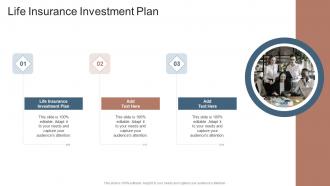Life Insurance Investment Plan In Powerpoint And Google Slides Cpb