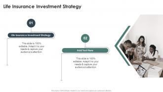 Life Insurance Investment Strategy In Powerpoint And Google Slides Cpb