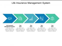 Life insurance management system ppt powerpoint presentation show example cpb