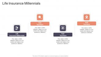 Life Insurance Millennials In Powerpoint And Google Slides Cpb