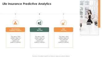 Life Insurance Predictive Analytics In Powerpoint And Google Slides Cpb