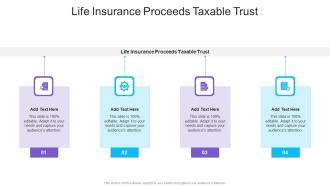 Life Insurance Proceeds Taxable Trust In Powerpoint And Google Slides Cpb