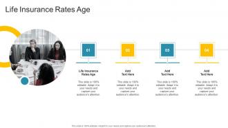 Life Insurance Rates Age In Powerpoint And Google Slides Cpb