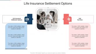 Life Insurance Settlement Options In Powerpoint And Google Slides Cpb