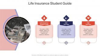 Life Insurance Student Guide In Powerpoint And Google Slides Cpb