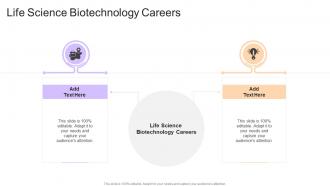 Life Science Biotechnology Careers In Powerpoint And Google Slides Cpb