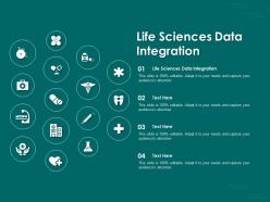 Life Sciences Data Integration Ppt Powerpoint Presentation Template