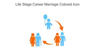 Life Stage Career Marriage Colored Icon In Powerpoint Pptx Png And Editable Eps Format