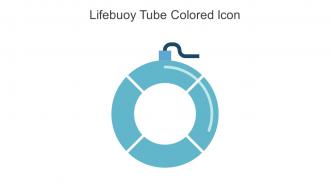 Lifebuoy Tube Colored Icon In Powerpoint Pptx Png And Editable Eps Format