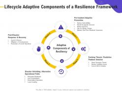 Lifecycle adaptive components of a resilience framework retrofit ppt powerpoint presentation ideas maker