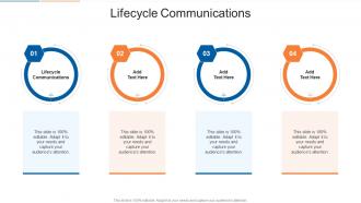 Lifecycle Communications In Powerpoint And Google Slides Cpb