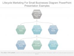 Lifecycle marketing for small businesses diagram powerpoint presentation examples