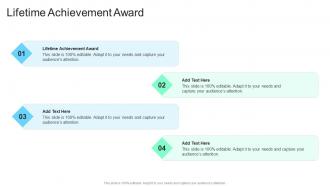 Lifetime Achievement Award In Powerpoint And Google Slides Cpb