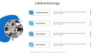 Lifetime Earnings In Powerpoint And Google Slides Cpb