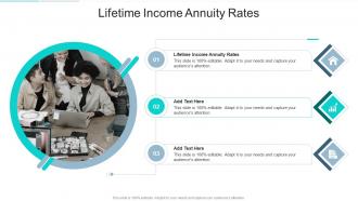 Lifetime Income Annuity Rates In Powerpoint And Google Slides Cpb