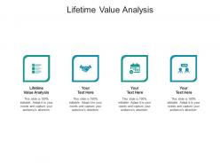 Lifetime value analysis ppt powerpoint presentation layouts designs cpb