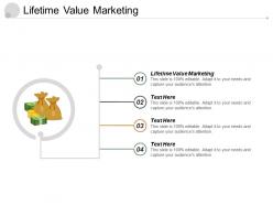 Lifetime value marketing ppt powerpoint presentation file files cpb