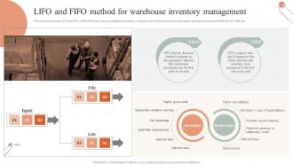 Lifo And Fifo Method For Warehouse Inventory Management Techniques For Inventory Management