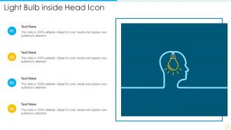 Light Bulb Icon Powerpoint Ppt Template Bundles