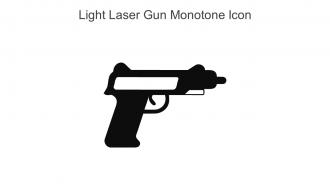 Light Laser Gun Monotone Icon In Powerpoint Pptx Png And Editable Eps Format