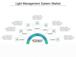 Light management system market ppt powerpoint presentation summary graphics cpb