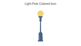 Light Pole Colored Icon In Powerpoint Pptx Png And Editable Eps Format