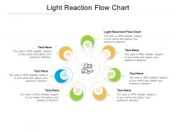 Light reaction flow chart ppt powerpoint presentation infographics background images cpb