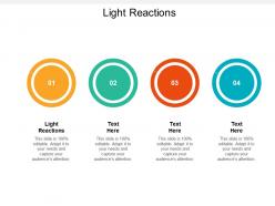 Light reactions ppt powerpoint presentation slides ideas cpb