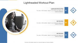 Lightheaded Workout Plan In Powerpoint And Google Slides Cpb