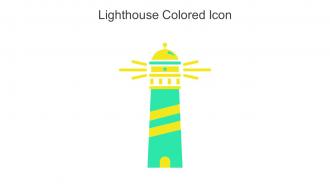 Lighthouse Colored Icon In Powerpoint Pptx Png And Editable Eps Format