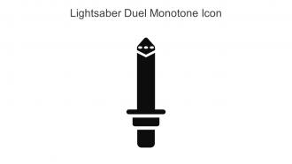 Lightsaber Duel Monotone Icon In Powerpoint Pptx Png And Editable Eps Format