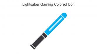 Lightsaber Gaming Colored Icon In Powerpoint Pptx Png And Editable Eps Format