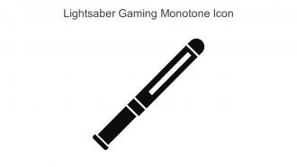 Lightsaber Gaming Monotone Icon In Powerpoint Pptx Png And Editable Eps Format
