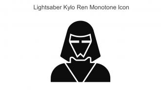 Lightsaber Kylo Ren Monotone Icon In Powerpoint Pptx Png And Editable Eps Format