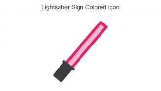 Lightsaber Sign Colored Icon In Powerpoint Pptx Png And Editable Eps Format