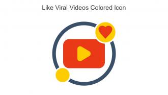 Like Viral Videos Colored Icon In Powerpoint Pptx Png And Editable Eps Format